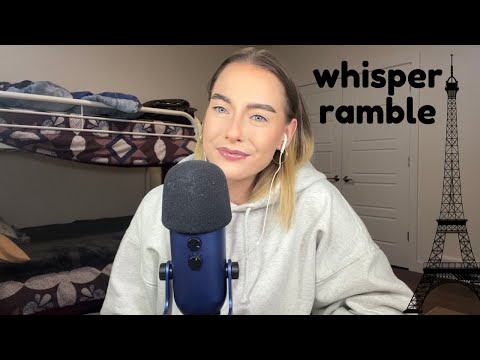 ASMR ✨ soft mic tapping & whispering about Emily in Paris (100% whispering, tingles guaranteed)