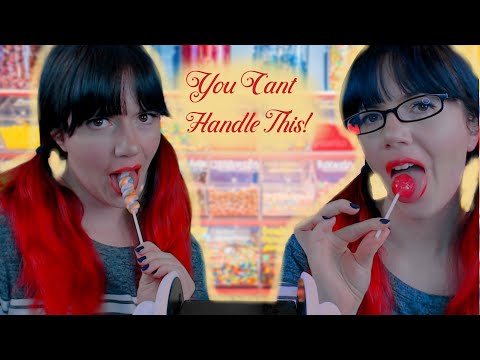 [ASMR] 🍭Mind Blowing Twin Lollipop Licking and Sucking! Can you Handle it?😍