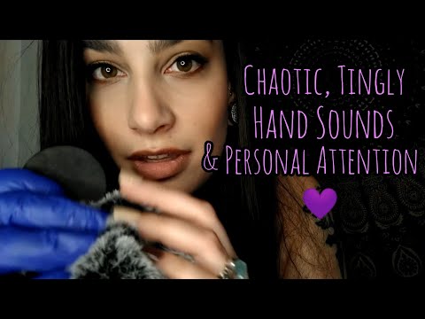 Fast & Aggressive ASMR Personal Attention, Hand Sounds, Focusing | Chaotic Doctor Visit