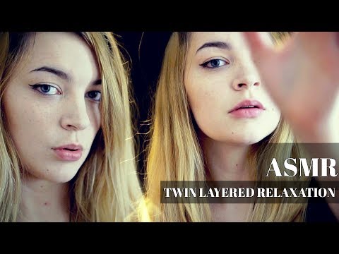 ASMR Twin Layered Relaxation | Lip Smacking, Pearl brushing, Face Touching [Binaural]