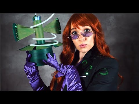 ASMR The Riddler Drains Your Brain ❓🦇 | Whispered Riddles❓, Clothing Sounds❔, Brain Massage❔❓❔