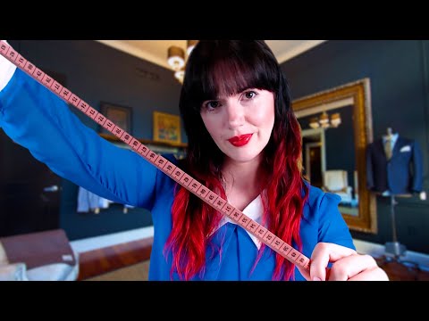 [ASMR] Tailor Measures You For a Brand New Wardrobe. Soft Spoken Roleplay