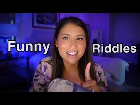 ASMR Asking You 30 Funny Riddles (Trick Questions)