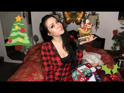 ASMR Thrift Haul 20! Christmas Show & Tingle. Soft Spoken, Crinkling, Tapping, Try on