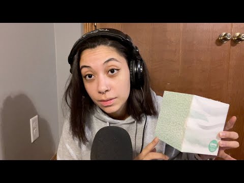 ASMR Tapping, Scratching, & Rubbing on Various Objects (Plastic, Crinkle Sounds, Tissues, & MORE)