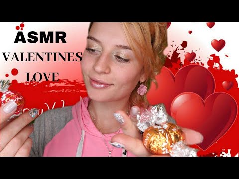 ASMR Valentines Day Tingles, Crinkles and Love Affirmations - To Put You To Sleep