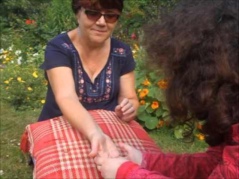 ASMR Collaboraton with Minxlaura123 Giving my Mum a Hand Massage For Relaxation