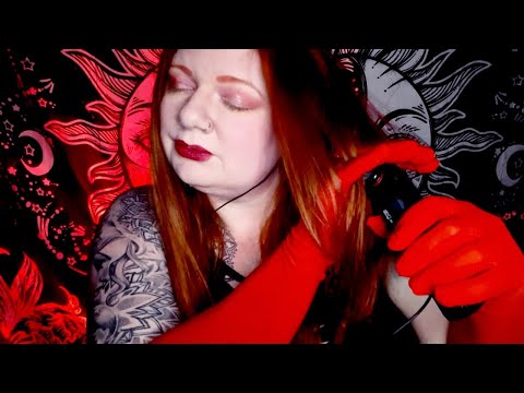 ASMR: Using my mic as brush| Mouth sounds| Hand movements| Fabric sounds| Breathing sounds (No talk)