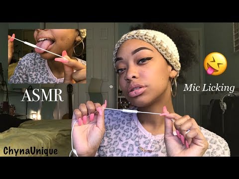 ASMR | 5 Mins Of Brain Melting Mic Licking 🤤😝 {MUST WATCH}