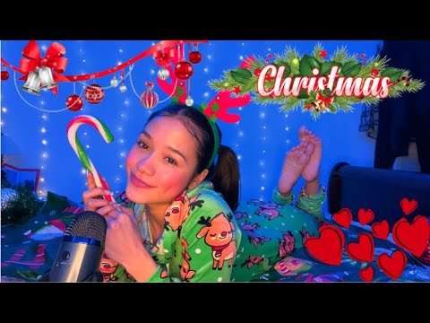 ASMR | SIA'S Tingly Christmas Triggers🎄+ Lollipop Eating Sounds🍭