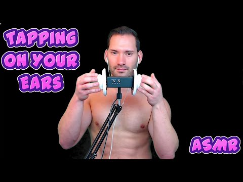 ASMR - Tapping On Your Ears For Relaxation