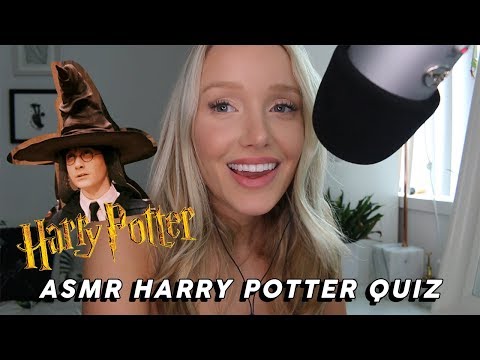 ASMR Harry Potter Sorting Hat & Wand Ceremony Quiz! | GwenGwiz