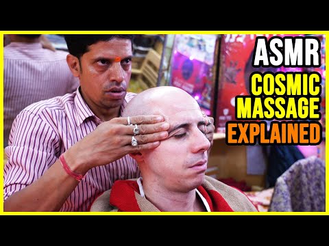 COSMIC HEAD MASSAGE explained by BENNY 💛 World's Greatest Head Massage 💛 ASMR BARBER