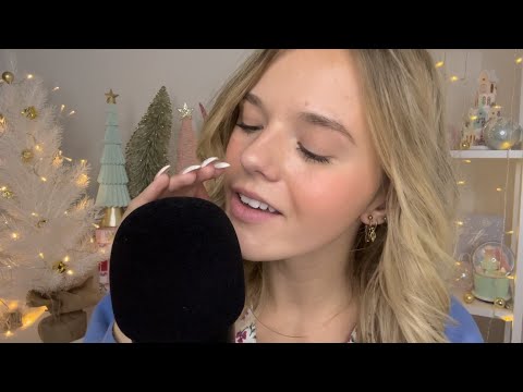 ASMR For Charity 🔔 Holiday Themed Trigger Words (up-close whispers)