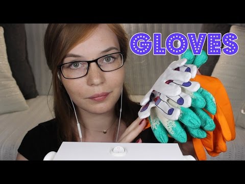 GLOVES GALORE in Russian! Rubber, fabric, sticky fingers, ear cupping | Binaural HD ASMR