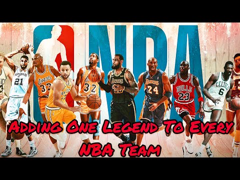 Adding One Legend To Every NBA Team 🏀 ( ASMR )