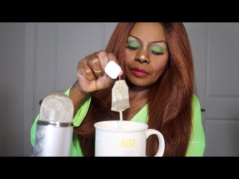 Mint Tea And Cream With ASMR Sipping
