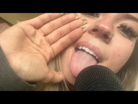 ASMR| Fast to Slow Lens Licking Triggers/ Foggy Lens Licking No Talking