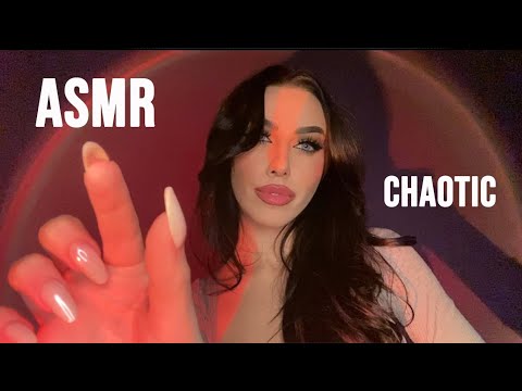 Asmr For ADHD - Chaotic Personal Attention + Fast Triggers