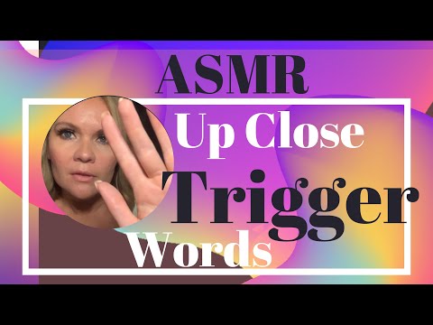 ASMR Ear to Ear Trigger Words | Mouth Sounds | Whispers