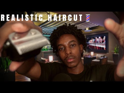 [ASMR] Chill barber gives you a fresh cut inside a mansion