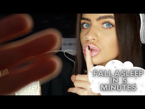 [ASMR] RELAXING FACE TOUCHING & PERSONAL ATTENTION☁️💤 - Fall Asleep in 5 Minutes