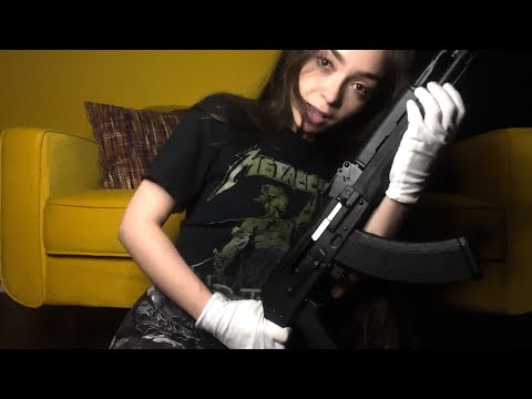 ASMR Intense Zastava Arms M70 Rifle Glove Tapping Up-close Sounds for Relaxation and Sleep