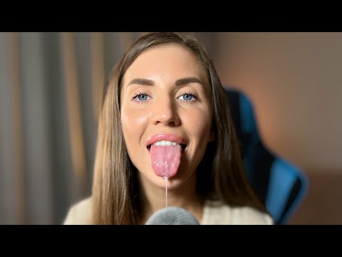 [4K] ASMR 30 minutes amazing mouth sounds with camera fogging and lens licking