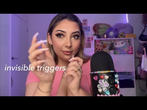 ASMR invisible triggers for 1:39 minutes 💚 | No talking