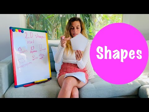 [ASMR] Miss Bell Teaches A Math Lesson About Shapes