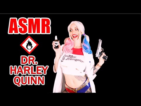 ASMR DR.PSYCHO HARLEY QUINN 🤡 Crazy & abnormal wounds healing / english Whispering