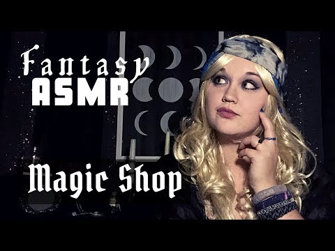 ASMR Fantasy Roleplay | Magic Shop! | Magical Items, Tapping and Rambling for Relaxation