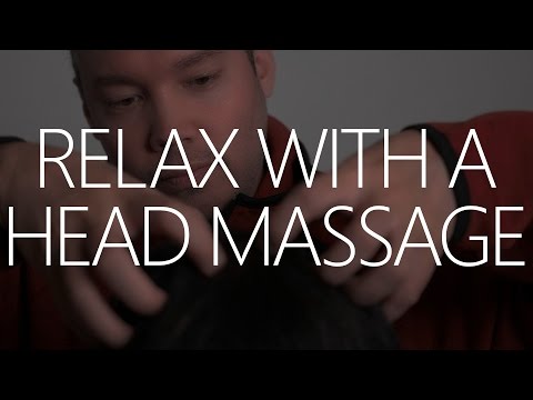 Ohhh, a relaxing ASMR head massage!!! ✔ (4K)