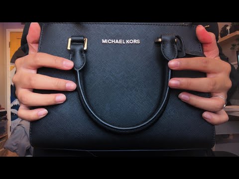 ASMR Leather Purse Tapping | Custom Video