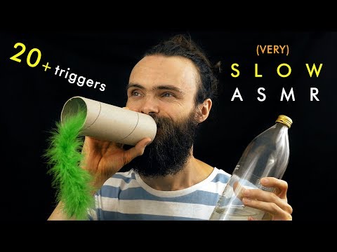 45 minutes Slow & Gentle ASMR (20+ triggers: Whispering, tapping, mouth sounds, scratching+)
