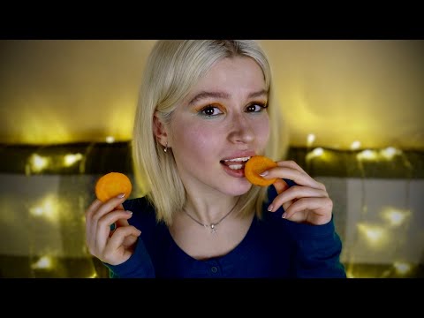 ASMR crunchy carrots eating 🥕 Satisfying mouth sounds, whispering for 99,9% sleep 💤