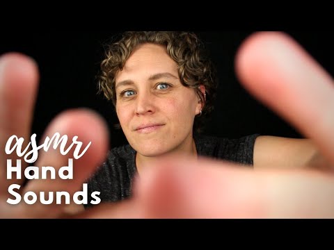 ASMR Up Close Hand Sounds | Hand Sounds in Your Face! | Whispered