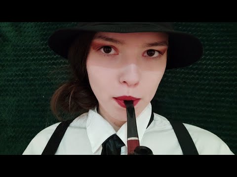 ASMR roleplay Detective props sniffing