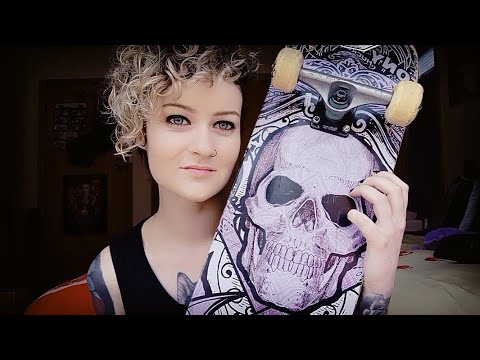 ASMR Skater Girl Comes Over & Talks To You At The Skate Park 🛹