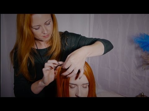 ASMR Style Hair Pulling Massage | Gentle, Soft Spoken, Hair Sounds