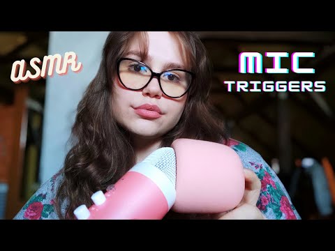 ASMR | Fast and Aggressive Mic Triggers | Gripping, Rubbing, Swirling, Gloves, Scratching + RAMBLES