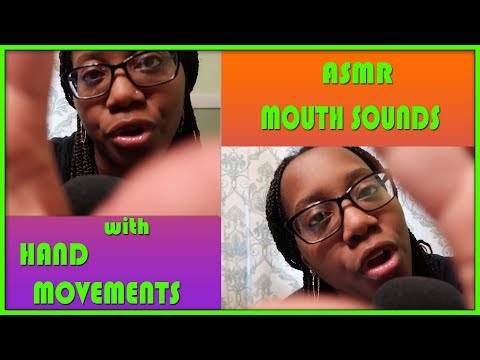ASMR | Extreme Wet Mouth Sounds with Hand Movements | No Talking