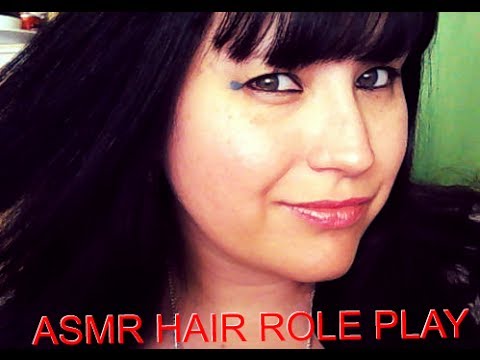 ASMR ROLE PLAY BRUSHING AND PLAYING WITH YOUR HAIR PERSONAL ATTENTION