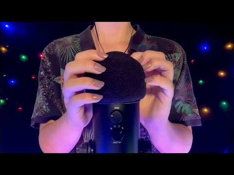 ASMR - Gentle Microphone Scratching (With Windscreen) [No Talking]