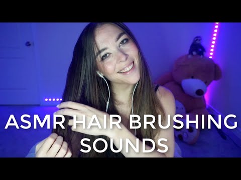 |ASMR| HAIR BRUSHING SOUNDS