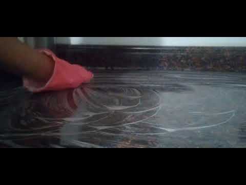 ASMR Cleaning Kitchen Counter!#asmr #relaxing #what's2klean#countertop