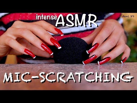Deep ASMR 🎧 intense MIC-nail-SCRATCHING! 🌙 ** with new theme color ** ☾ TOTALLY RELAXING! 😴 ☽