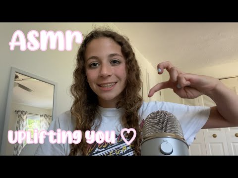 ASMR positive affirmations and uplifting you :)