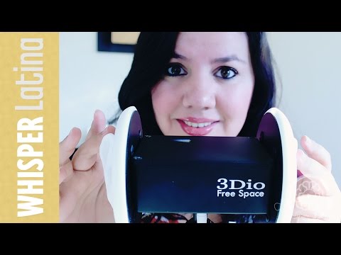 ASMR 3Dio Free Space Mic Test | Whispering & Ear Cupping