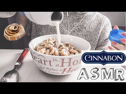 ASMR FRANÇAIS⎢JE MANGE DES CEREALES CINNABON ! (Crunchy Eating Sounds)